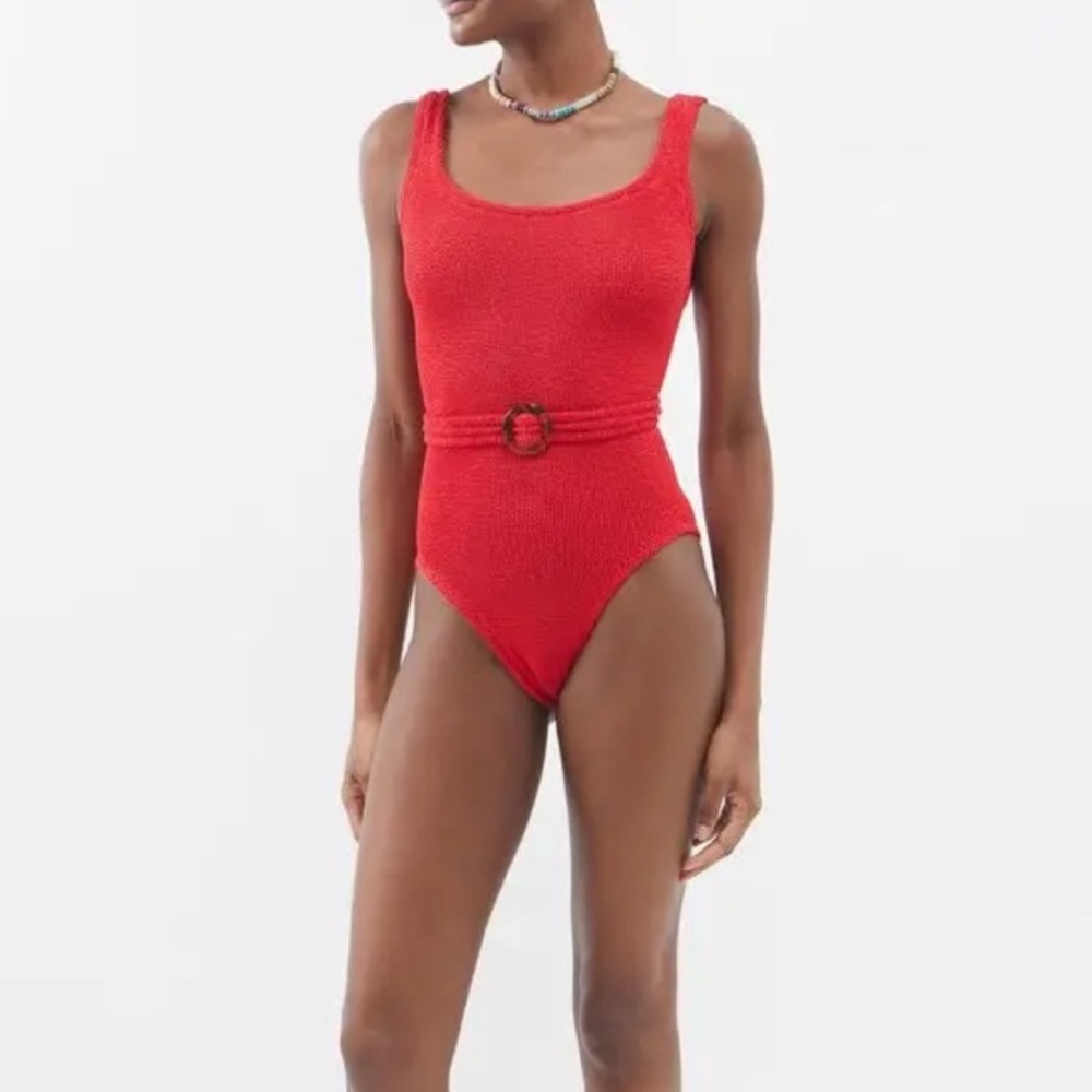 Red Hunza G’s Solitaire one Piece